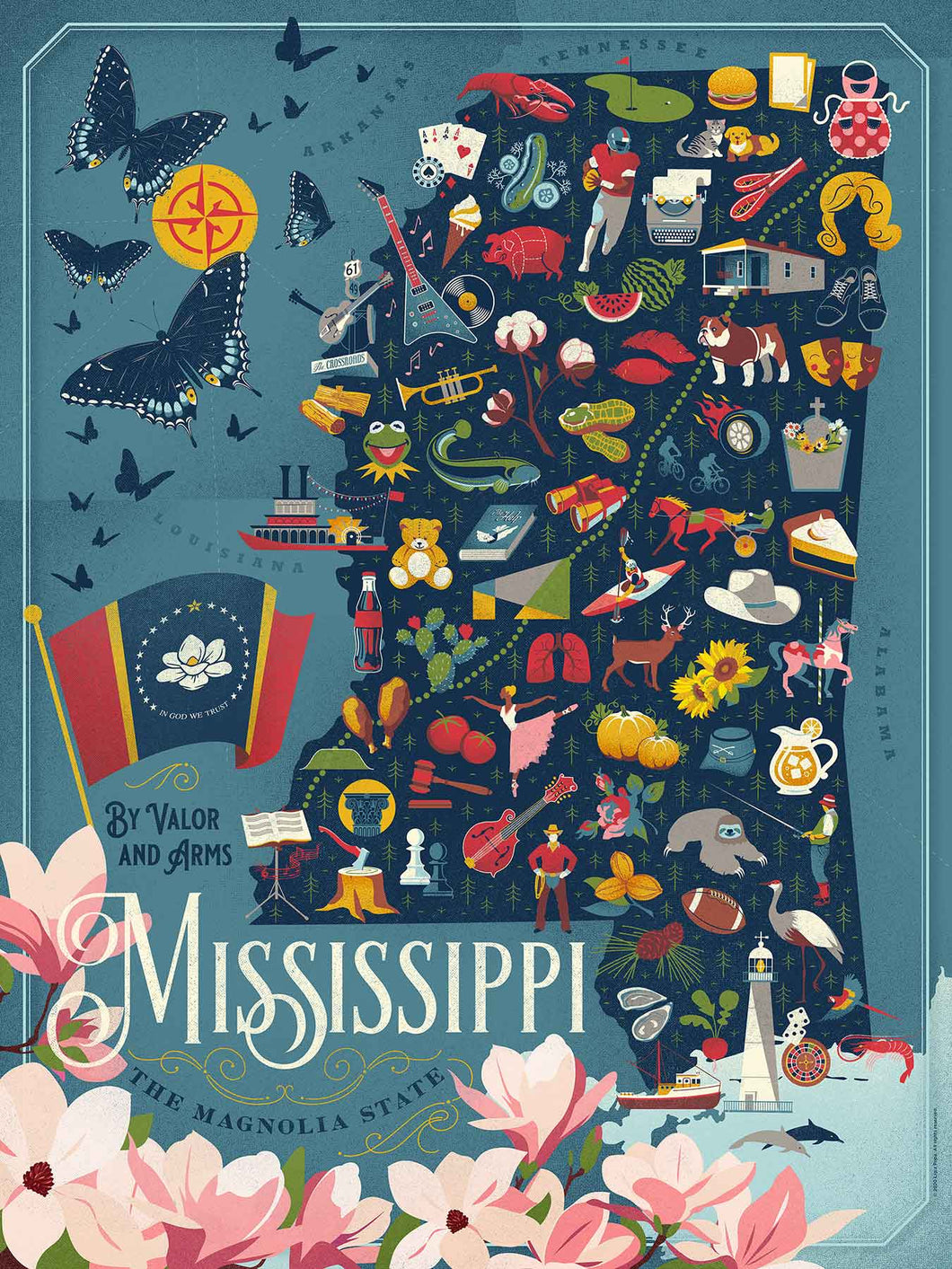 Mississippi True South Puzzle