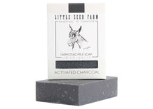 Load image into Gallery viewer, Little Seed Farm Activated Charcoal Facial And Body Bar
