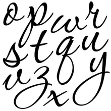 Load image into Gallery viewer, IOD Swoosh Alphabet Decor Stamp - Iron Orchid Design
