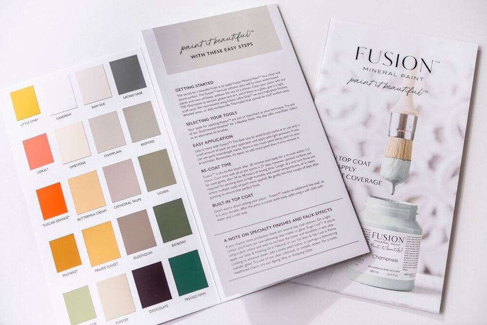 Color Card - Fusion Mineral Paint