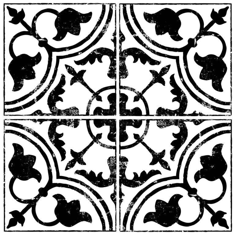 IOD Cubano Field Tile Decor Stamp 12 x 12 - Iron Orchid Designs