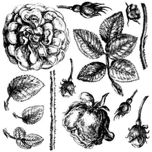 Load image into Gallery viewer, IOD Lady Shalott 12×12 DECOR STAMP 2 Sheets - Retiring
